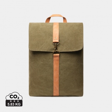 Logotrade promotional items photo of: VINGA Bosler backpack GRS recycled canvas