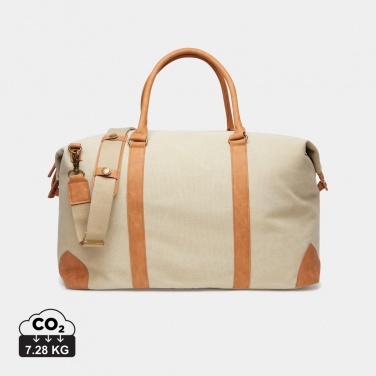 Logo trade promotional giveaway photo of: VINGA Bosler RCS recycled canvas weekend bag