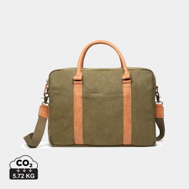 Logotrade corporate gift picture of: VINGA Bosler RCS recycled canvas computer bag