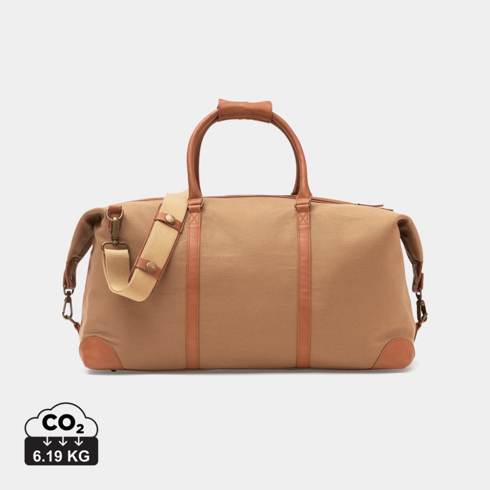 Logo trade advertising product photo of: VINGA Sloane RCS RPET weekender bag