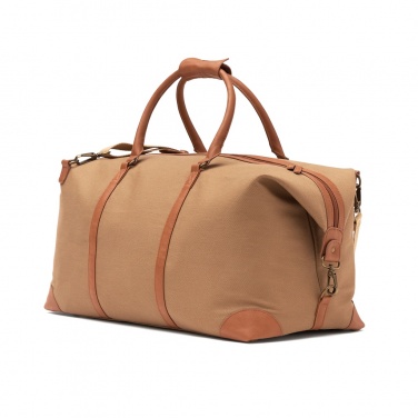Logo trade promotional gifts picture of: VINGA Sloane RCS RPET weekender bag