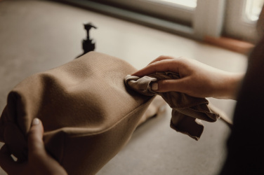 Logo trade promotional product photo of: VINGA Sloane toiletry bag RCS recycled polyester
