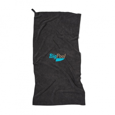 Logotrade promotional gifts photo of: VINGA GRS RPET active dry towel 140 x 70cm
