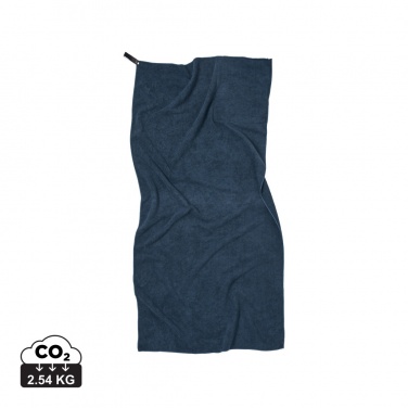 Logo trade promotional merchandise photo of: VINGA GRS RPET active dry towel 140 x 70cm