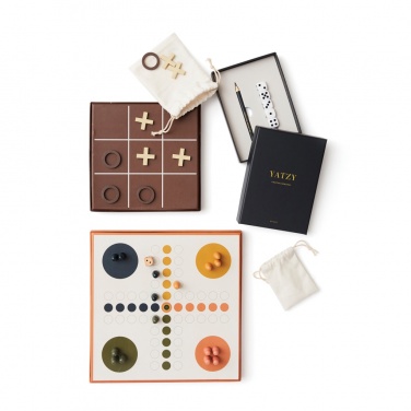 Logo trade promotional merchandise picture of: VINGA Criss-cross coffee table game