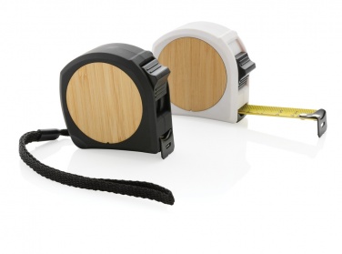 Logo trade corporate gifts picture of: RCS recycled plastic bamboo tape 5M/19mm