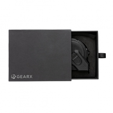 Logo trade promotional giveaways image of: Gear X 5M measuring Tape with slow/fast retract function