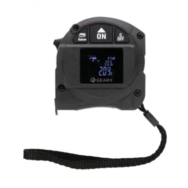 Logo trade promotional gift photo of: Gear X measuring 5M tape with 30M laser