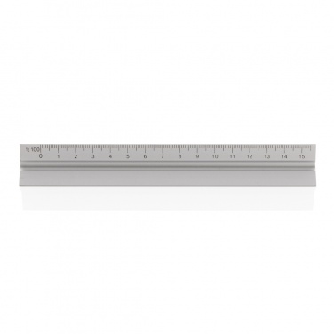 Logotrade promotional item image of: 15cm. Aluminum triangular ruler