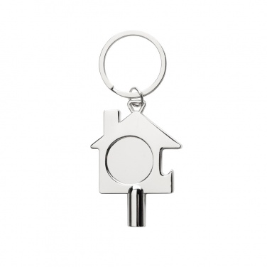 Logotrade business gifts photo of: RCS recycled zinc alloy 3 in 1 keychain