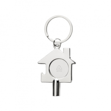 Logotrade promotional giveaway picture of: RCS recycled zinc alloy 3 in 1 keychain