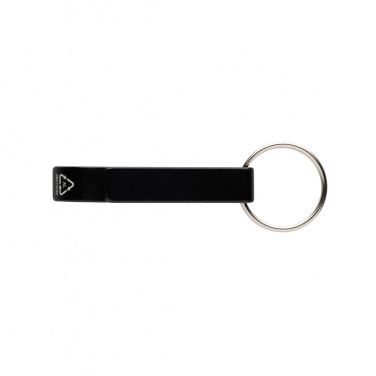 Logo trade advertising product photo of: RCS recycled aluminum bottle and can opener