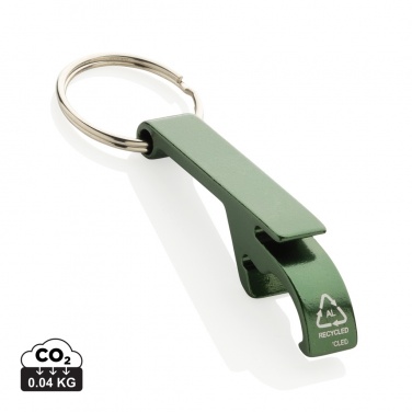 Logo trade promotional giveaways image of: RCS recycled aluminum bottle and can opener
