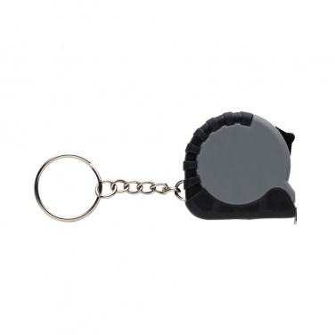 Logotrade promotional giveaway picture of: MeasureMate RCS reycled ABS 1 meter tape keychain