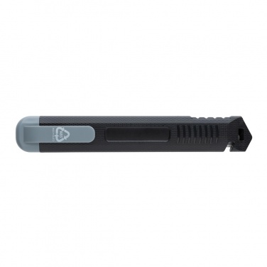 Logo trade promotional items image of: Refillable RCS recycled plastic snap-off knife