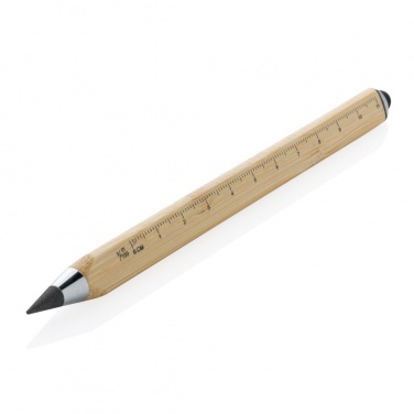 Logo trade promotional giveaways image of: Eon bamboo infinity multitasking pen