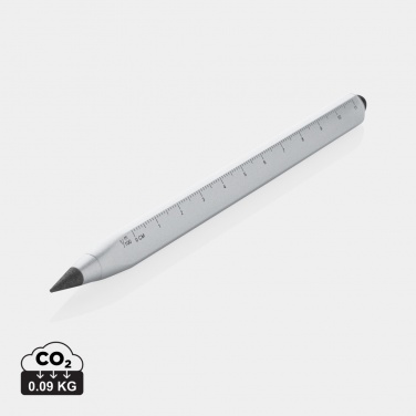 Logo trade business gifts image of: Eon RCS recycled aluminum infinity multitasking pen