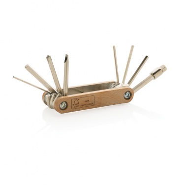 Logo trade business gift photo of: Wooden hex tool