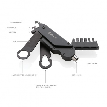 Logo trade promotional items image of: Gear X bicycle tool