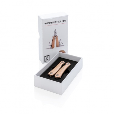 Logotrade promotional giveaways photo of: Wood multitool mini