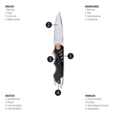 Logo trade promotional merchandise picture of: Excalibur knife