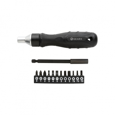 Logo trade advertising products image of: Gear X ratchet screwdriver