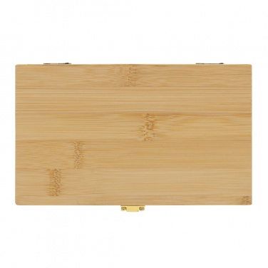 Logo trade promotional merchandise picture of: Carvine 21 pcs bamboo tool set