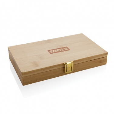 Logo trade promotional item photo of: Carvine 21 pcs bamboo tool set