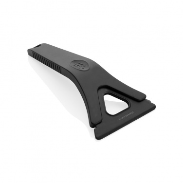 Logo trade promotional giveaways image of: Polard RCS certified recycled plastic 3-in-1 ice scraper
