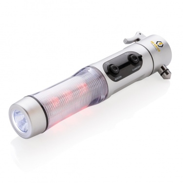 Logotrade promotional items photo of: Emergency light with hammer