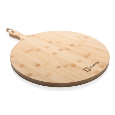 Logo trade promotional item photo of: Ukiyo bamboo round serving board