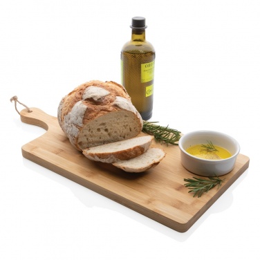 Logo trade promotional gift photo of: Ukiyo bamboo rectangle serving board