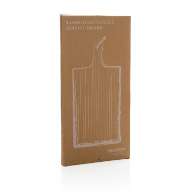Logotrade corporate gift picture of: Ukiyo bamboo rectangle serving board