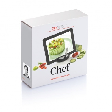 Logo trade promotional items image of: Chef tablet stand with touchpen
