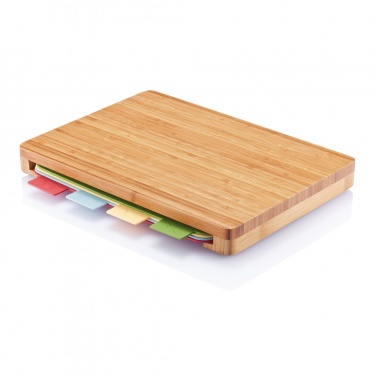 Logo trade corporate gift photo of: Cutting board with 4pcs hygienic boards