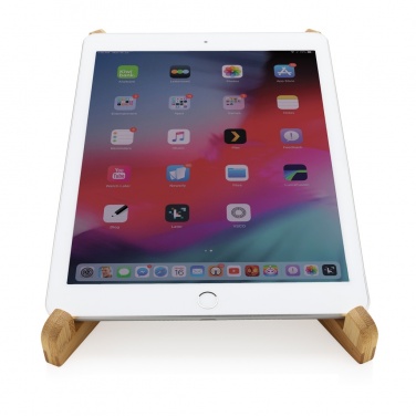 Logotrade corporate gifts photo of: Bamboo portable laptop stand