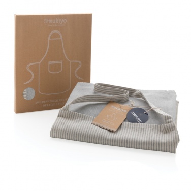 Logo trade promotional merchandise image of: Ukiyo Aware™ 280gr rcotton deluxe apron