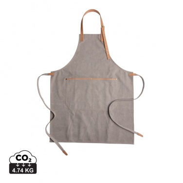 Logo trade promotional gifts picture of: Deluxe canvas chef apron