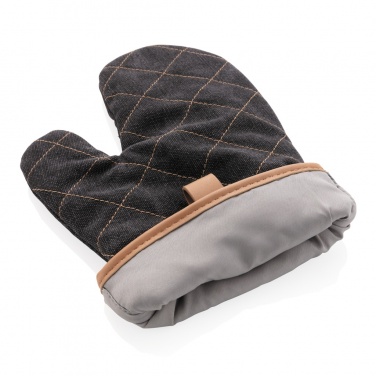 Logotrade business gift image of: Deluxe canvas oven mitt
