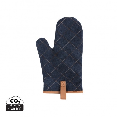 Logo trade corporate gifts image of: Deluxe canvas oven mitt