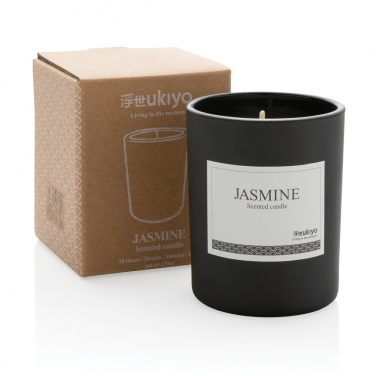 Logo trade promotional product photo of: Ukiyo small scented candle in glass