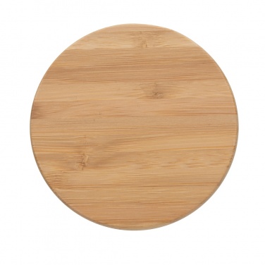 Logo trade promotional items picture of: Ukiyo deluxe scented candle with bamboo lid