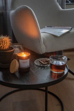 Logotrade business gift image of: Ukiyo deluxe scented candle with bamboo lid