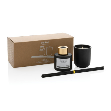 Logotrade promotional merchandise picture of: Ukiyo candle and fragrance sticks gift set