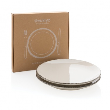 Logotrade promotional items photo of: Ukiyo dinner plate set of 2