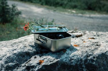 Logo trade promotional items picture of: RCS Recycled stainless steel leakproof lunch box
