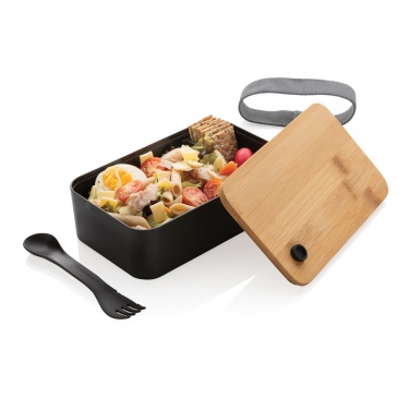 Logo trade corporate gifts picture of: RCS RPP lunchbox with bamboo lid