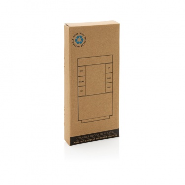 Logotrade corporate gift picture of: Utah RCS rplastic and bamboo weather station