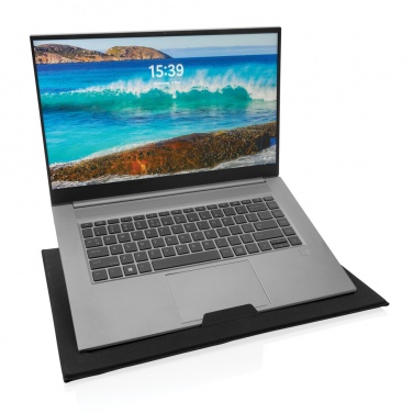 Logo trade promotional product photo of: Impact AWARE RPET Foldable desk organizer with laptop stand