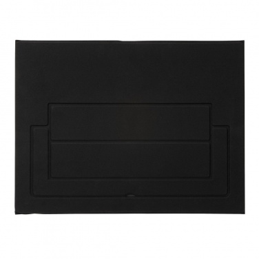 Logo trade advertising product photo of: Impact AWARE RPET Foldable desk organizer with laptop stand